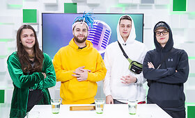 15min studijoje &ndash; grupė &bdquo;Flying Saucer Gang&ldquo;