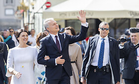 Įspūdingiausios G.Nausėdos inauguracijos akimirkos