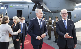 Prezidentas Gitanas Nausėda atvyko į Taliną