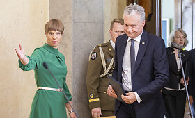 Prezidento Gitano Nausėdos ir Estijos prezidentės Kersti Kaljulaid spaudos konferencija