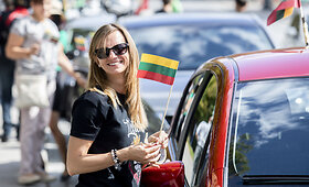 Automobilių ir motociklų kolonos &bdquo;Baltijos kelias &ndash; tai mes&ldquo; i&scaron;lydėtuvės