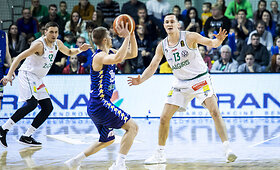 LKL rungtynės: &bdquo;Pieno žvaigždės&ldquo; - &bdquo;Žalgiris&ldquo;