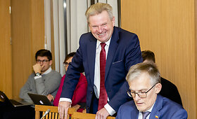 Seimo opozicija susitiko su susisiekimo ministru Jaroslavu Narkevičiumi