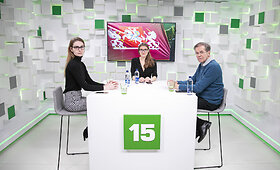 15min studijoje &ndash; Rima Urbonaitė ir Kęstutis Girnius