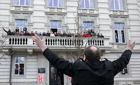 Protesto akcija &bdquo;&Scaron;auksmas&ldquo;