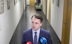 Kęstutis Mažeika susitiko su Vaidu Laukiu
