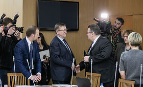 Linas Linkevičius dalyvavo užsienio reikalų komiteto  posėdyje