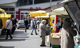 Ūkininkų turgus &Scaron;iaurės miestelyje