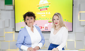 15min studjoje &ndash; Laura Dzelzyte Scarborough ir Ieva Davydenko