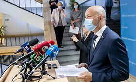 SAM spaudos konferencija