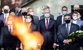 Lietuvos žydų genocido aukų pagerbimo ceremonija