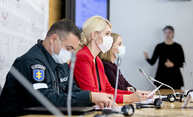 Vyriausiosios rinkimų komisijos spaudos konferencija, skirta Seimo rinkimų rezultatams aptarti