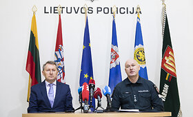 Pristatyta didelė ir rezonansinė Lietuvos kriminalinės policijos biuro operacija