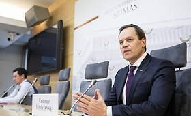 LLRA-K&Scaron;S frakcijos spaudos konferencija
