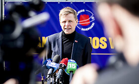 Remigijaus &Scaron;ima&scaron;iaus spaudos konferencija
