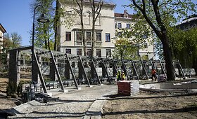 Baiginėjami Reformatų parko atnaujinimo darbai