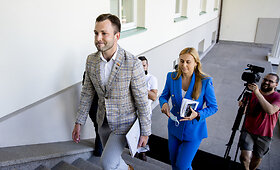 Tomas Vytautas Raskevičius atvyko į susitikimą su  prezidento patarėjais