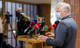 K.Navicko spaudos konferencija dėl Žemės ūkio ir kaimo plėtros strateginio plano