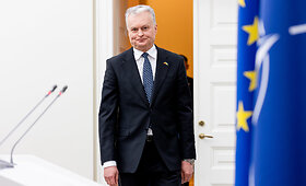 Prezidentūroje Prezidento Gitano Nausėdos spaudos konferencija