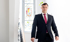 Ukrainos ambasadriaus Petro Be&scaron;tos spaudos konferencija