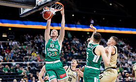 LKL rungtynės: &bdquo;Žalgiris&ldquo; &ndash; &bdquo;Gargždai&ldquo;