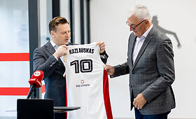 Valdo Benkunsko ir Jono Kazlausko spaudos konferencija