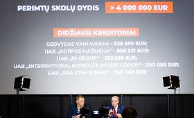 Vilniaus &bdquo;Ryto&ldquo; klubo biudžeto pristatymas