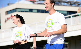 Viktorija ir Arturas Bajor sportinius &scaron;okius i&scaron;keitė į zumbos treniruotę