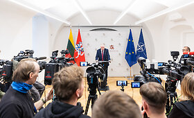 Spaudos konferencija po karo prievolininkų sąra&scaron;o sudarymo