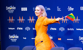 &bdquo;Eurovizijos 2023&ldquo; antrojo pusfinalio spaudos konferencija