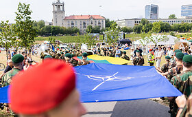 NATO festivalis prie Baltojo tilto