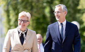 Ingrida &Scaron;imonytė susitiko su NATO generaliniu sekretoriumi Jensu Stoltenbergu