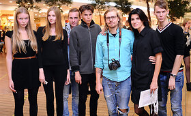 Modelių atranka Roberto Kalinkino kolekcijos pristatymui