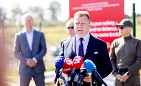 Spaudos konferencija apie Lietuvos piliečių vykimą į Baltarusiją