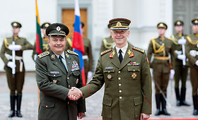 Lietuvoje su oficialiu vizitu lankosi Slovakijos kariuomenės vadas gen. Daniel Zmeko