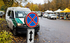 Eismo apribojimai prie Rokanti&scaron;kių kapinių Vilniuje