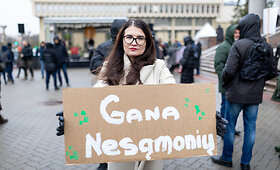 Protestas dėl mi&scaron;kų kirtimo