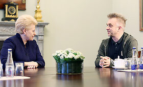 Prezidentės Dalios Grybauskaitės ir Andriaus Mamontovo susitikimas