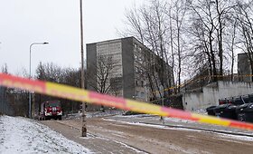Namas Vir&scaron;uli&scaron;kėse, kuriame įvyko sprogimas