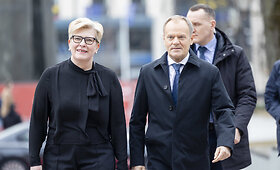 Ingrida &Scaron;imonytė susitiko su Lenkijos Ministru Pirmininku Donaldu Tusku