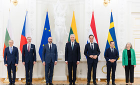 Gitanas Nausėda susitiko su Europos &scaron;alių vadovais