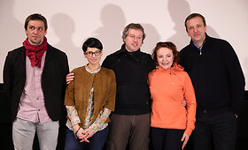 Filmo &bdquo;Valentinas už 2rų&ldquo; spaudos konferencija