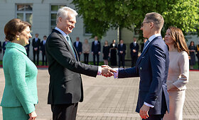 Prezidentas susitiko su Suomijos Prezidentu Alexanderiu Stubbu