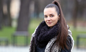 Simona Burbaitė be makiažo