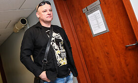 Juozas Gaižauskas teismo posėdyje