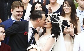 Viktorijos Jakučinskaitės ir Vitalijaus Jančenkovo vestuvės priminė karali&scaron;ką &scaron;ventę