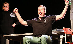&bdquo;Kitoks teatras&ldquo; spektaklio &bdquo;Klastingas tirpalas&ldquo; generalinė repeticija
