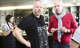 Ekspedicijos &bdquo;Kapitono Granto vaikai&ldquo; proga surengti pusryčiai