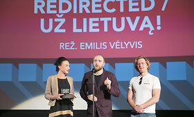 Lietuvi&scaron;ko kino kūrėjams i&scaron;dalyti &bdquo;KINFO apdovanojimai 2015&ldquo;