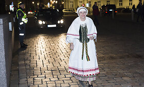 Loreta Graužinienė surengė valstybinį priėmimą valdovų rūmuose